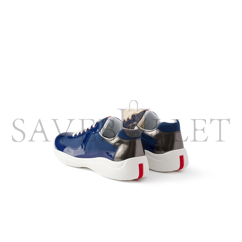 PRADA PATENT LEATHER AND TECHNICAL FABRIC PRADA AMERICA